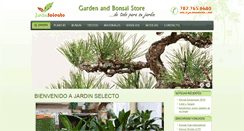 Desktop Screenshot of jardinselecto.com